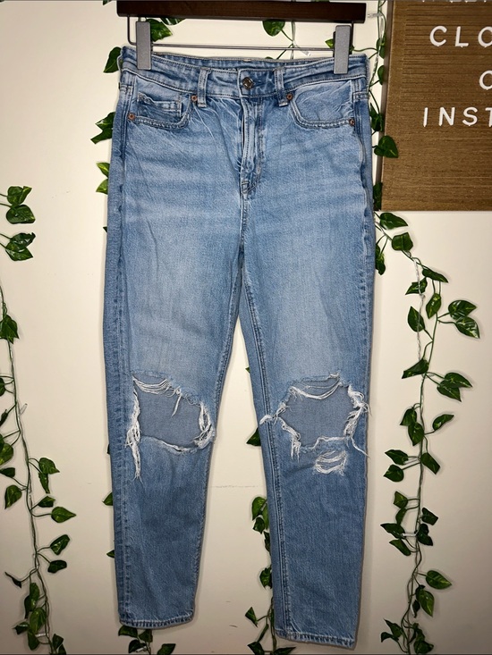 American Eagle Outfitters Denim - American Eagle Distressed Mom Jeans
